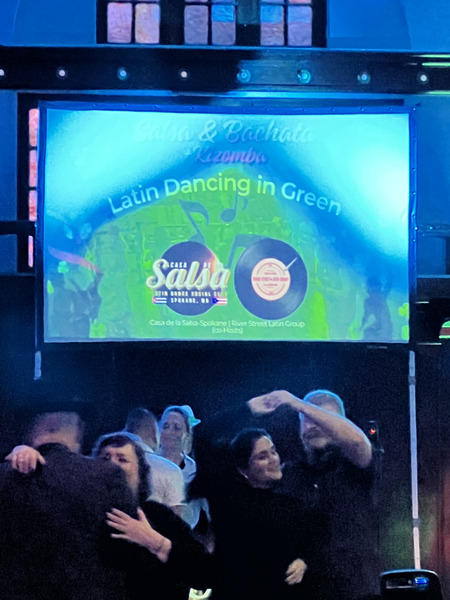 Couples dancing at Casa de la Salsa
